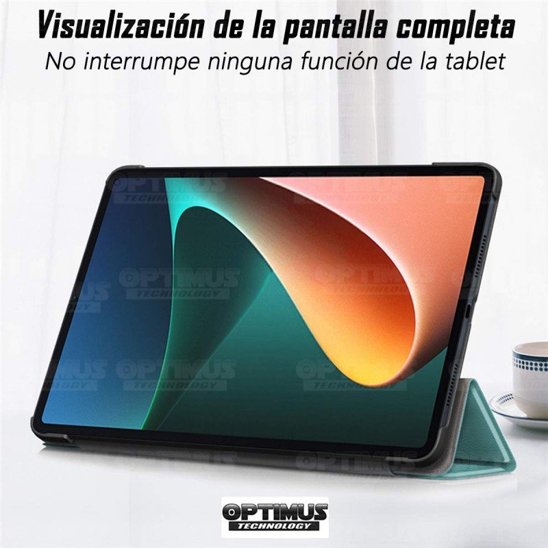 Kit Case Forro Protector + Teclado y Mouse Ratón Bluetooth para Tablet Xiaomi Mi Pad 5 OPTIMUS TECHNOLOGY™ - 52