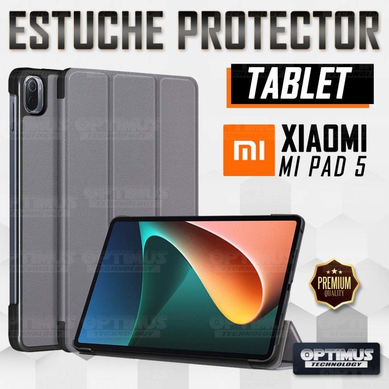 Kit Case Folio Protector + Teclado Mouse Touchpad Bluetooth para Tablet Xiaomi Mi Pad 5 OPTIMUS TECHNOLOGY™ - 22