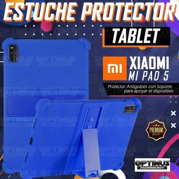 Kit Estuche Protector Antigolpes + Teclado Mouse Touchpad Bluetooth Xiaomi Mi Pad 5 OPTIMUS TECHNOLOGY™ - 18