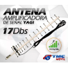 KIT Antena Amplificadora Señal Celular Rural 17dB y Teléfono Celufijo PROCD-6020 PROELECTRONIC COLOMBIA - 5