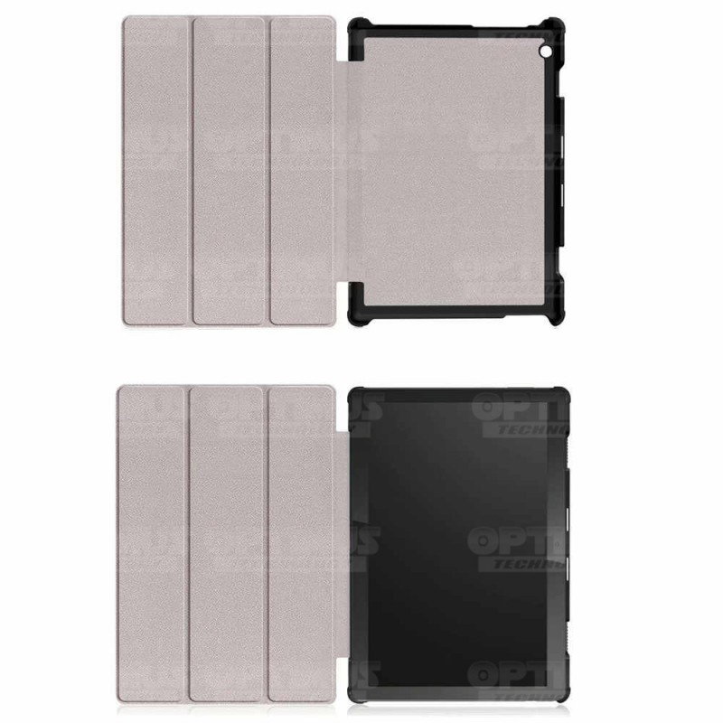 Kit Vidrio Cristal Templado Y Estuche Protector Para Tablet Lenovo Tab M10 Tb X505f Color Rosa 8183