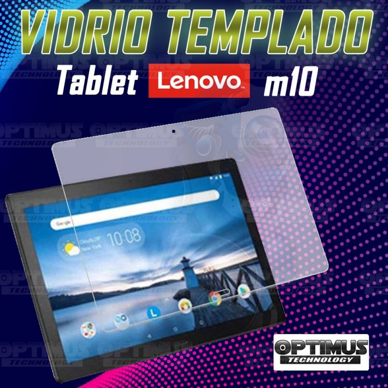 Kit Vidrio Cristal Templado Y Estuche Protector Para Tablet Lenovo Tab M10 Tb X505f Color Rosa 4085