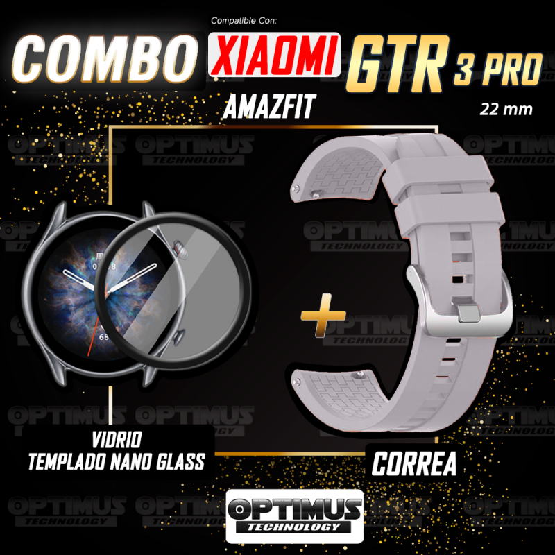 Para Huami Amazfit GTR 3 / Correa de Reloj de Silicona Ajustable de la  Banda de Reemplazo GTR 3 Pro - Gris-TVC-Mall.com