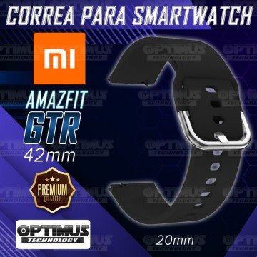 Pulso Correa Reloj inteligente Xiaomi Amazfit GTR 42mm | OPTIMUS TECHNOLOGY™ | CRR2-XMI-AF-GTR-42 |