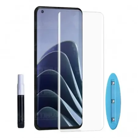 Vidrio templado Protector UV Dispersión Liquida para Celular Smartphone Oneplus 10 Pro 5G 6,7 pulgadas Ne2215 / Ne2213