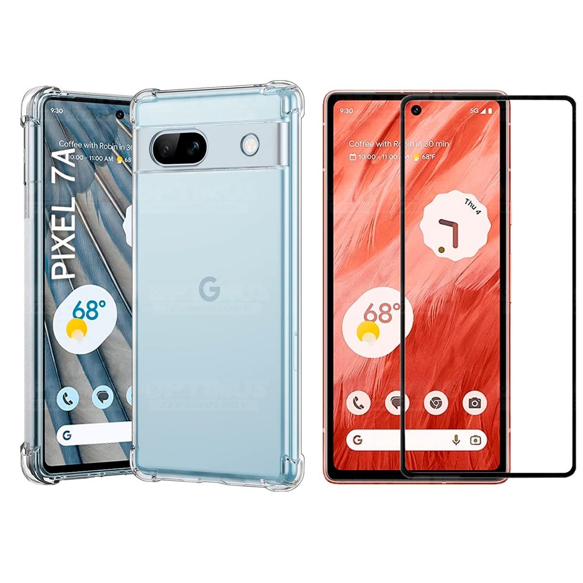 Protector de Pantalla Cristal Templado T01 para Google Pixel 7a 5G