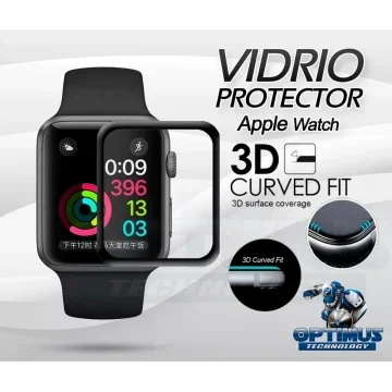 Vidrio Templado Completo Reloj Apple Watch 42mm | OPTIMUS TECHNOLOGY™ | VTP-APP-W42 |