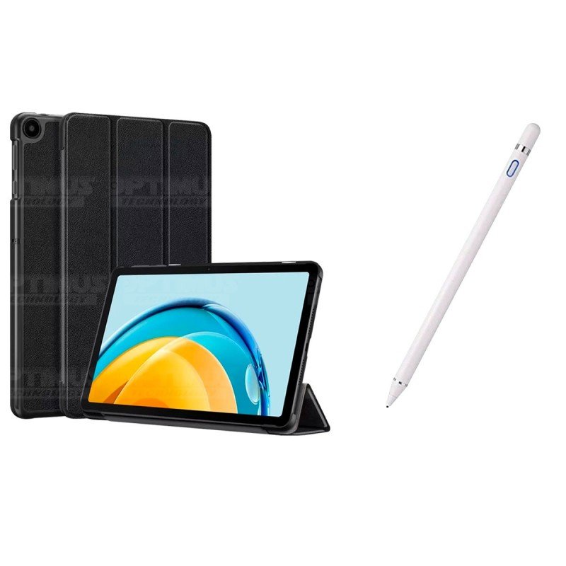 Kit Case Forro Protector + Lápiz Óptico Digital Stylus Pen para Tablet Huawei Matepad SE 10.4 Pulgadas 2023 AGS5-L09 / AGS5-W09