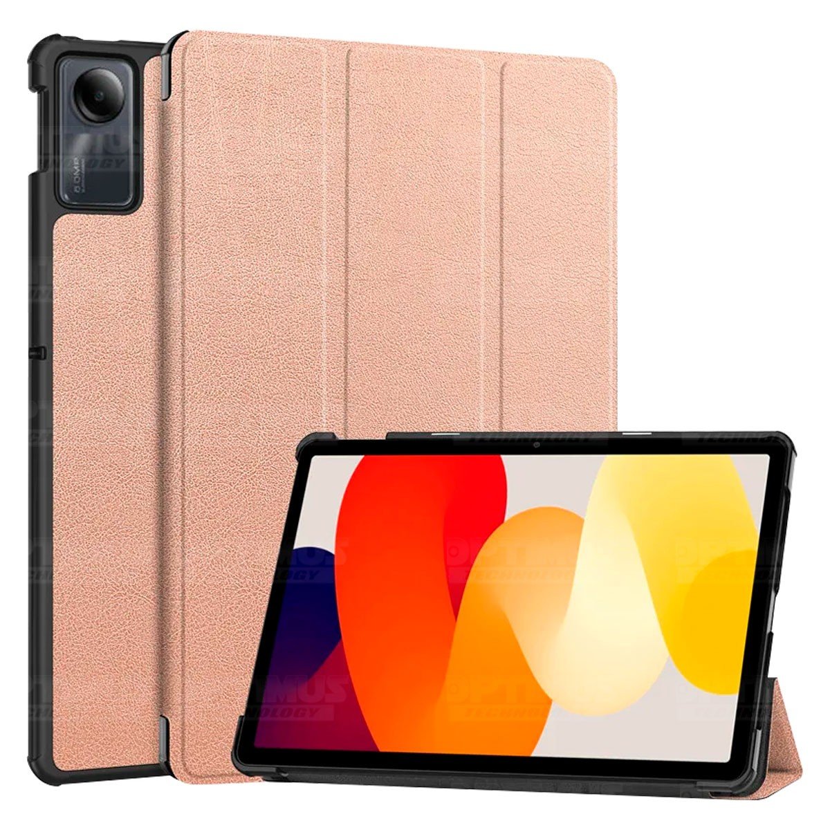 Estuche Protector para Tablet Xiaomi Redmi Pad SE 2023 Color Rose Gold