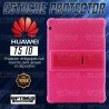 Kit Vidrio templado y Estuche Protector de goma antigolpes con soporte Tablet Huawei T5-10 OPTIMUS TECHNOLOGY™ - 18