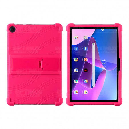 Estuche Case protector de goma para Tablet Lenovo M10 HD 3rd Generacion TB-328 2022 10.1 Pulgadas ZAAF0071CO Anti golpes soporte