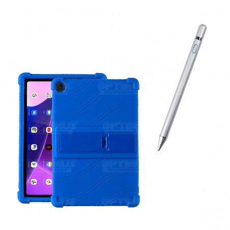 Kit Estuche Protector de goma antigolpes Y Lápiz Óptico Digital Stylus Pen para Tablet Lenovo M10HD 3rd Generacion TB-328 2022