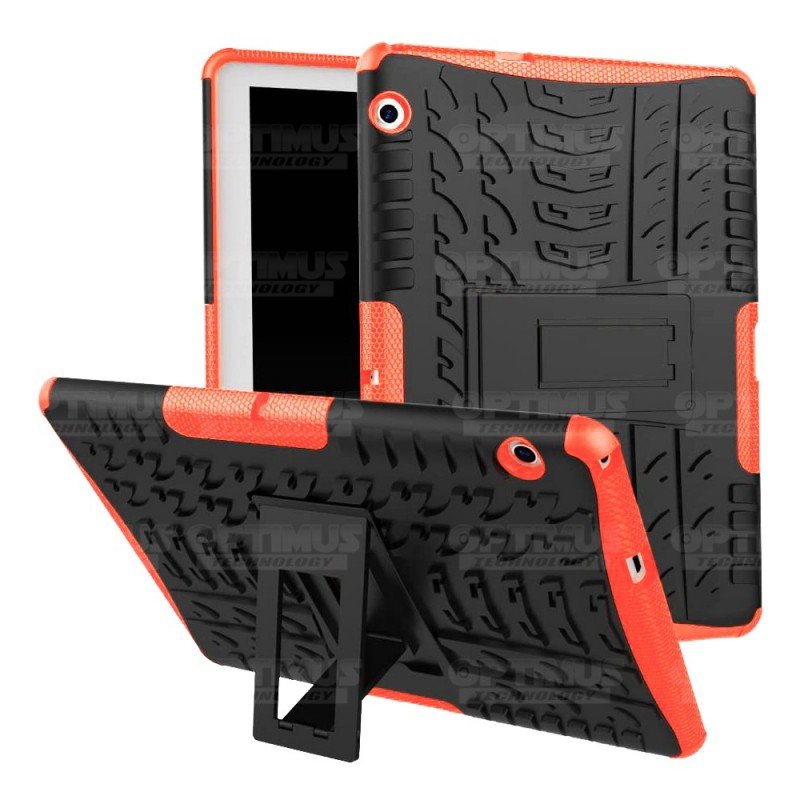 KIT Vidrio templado y Estuche Case Protector anti-golpes TPU Tablet Huawei T3-10 OPTIMUS TECHNOLOGY™ - 5