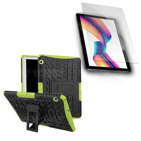 KIT Vidrio templado y Estuche Case Protector anti-golpes TPU Tablet Huawei T3-10