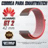 KIT Correa tipo velcro y Vidrio templado cerámico para Reloj Smartwatch Huawei GT2 42mm OPTIMUS TECHNOLOGY™ - 15