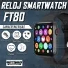Smartwatch Reloj Inteligente FT80 Frecuencia Cardíaca Compatible Android IOS | OPTIMUS TECHNOLOGY™ | SW-FT80 |