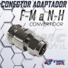 Conector Convertidor F Macho A N Hembra Para Amplificador de señal celular / Cable Coaxial / Modem de Internet TMC MOVIL - 4