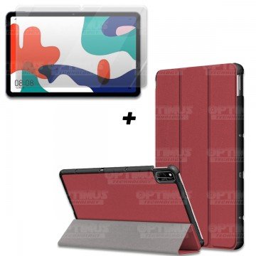 Kit Vidrio Cristal Templado Y Estuche Case Protector para Tablet Huawei matepad 10.4 OPTIMUS TECHNOLOGY™ - 7