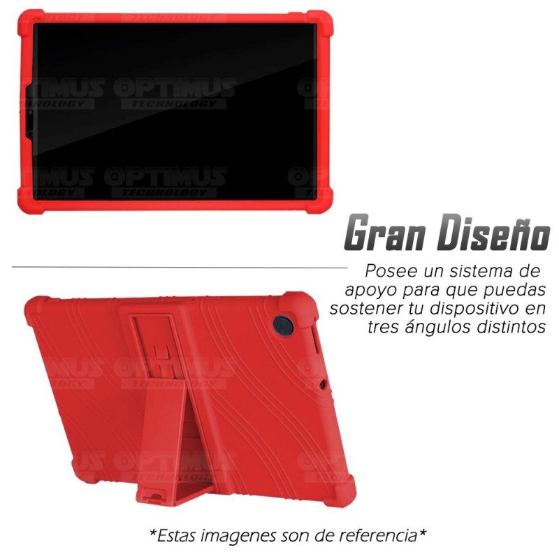 Estuche Case protector de goma Tablet Lenovo M10 HD TB-X306 Anti golpes con soporte | OPTIMUS TECHNOLOGY™ | EST-GM-LNV-M10-306 |