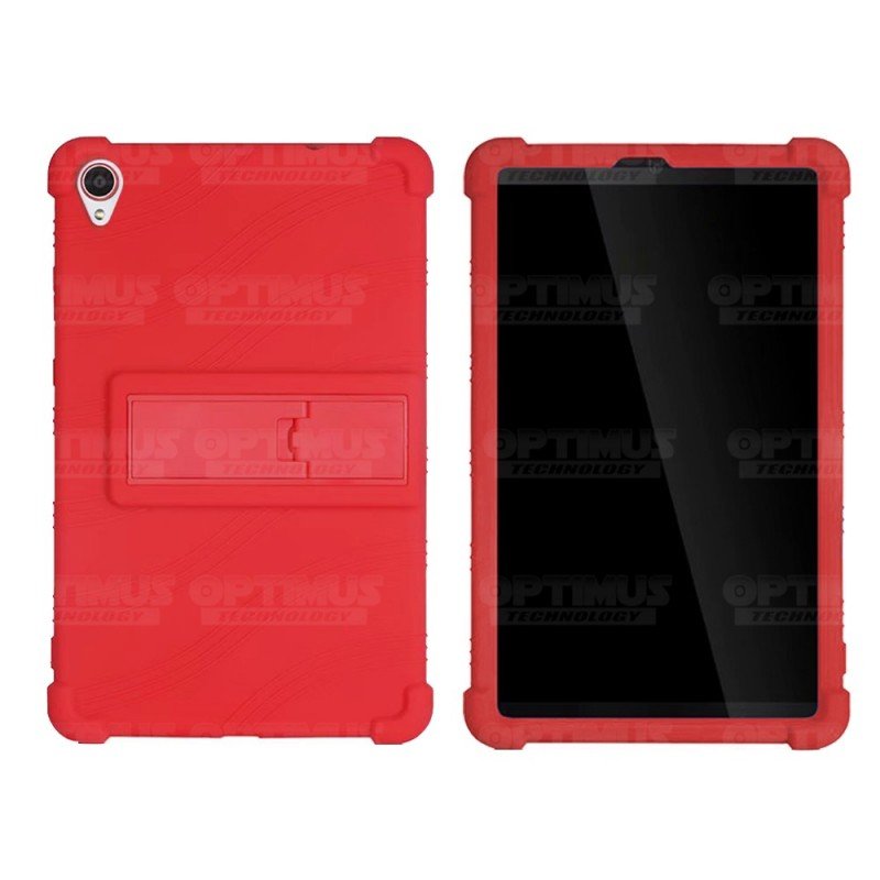 Estuche Case protector de goma Tablet Lenovo Tab M8 8505x / x8505f Anti golpes con soporte OPTIMUS TECHNOLOGY™ - 1