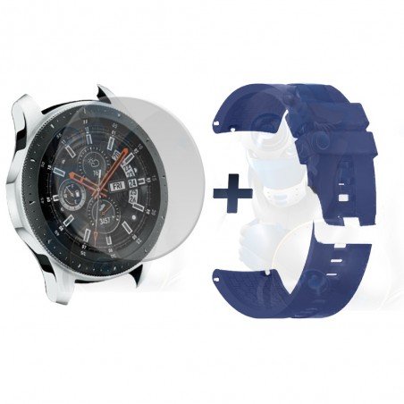 Vidrio Templado Y Correa Smartwatch Reloj Inteligente Samsung Galaxy Watch 46mm