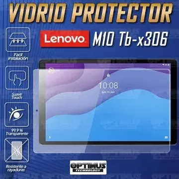 Vidrio Cristal Templado Protector Tablet Lenovo M10 HD TB-X306 | OPTIMUS TECHNOLOGY™ | VTP-LNV-M10-306 |