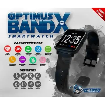 SmartWatch Reloj Inteligente OPTIMUS BAND™ X (COLMI DORIC) | OPTIMUS TECHNOLOGY™ | OPTBX |