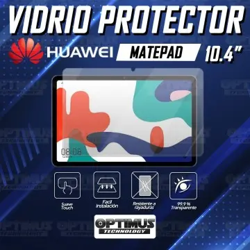 Kit Vidrio templado + Estuche Protector Goma + Teclado y Mouse Ratón Bluetooth para Tablet Huawei matepad 10.4 OPTIMUS TECHNOLOG