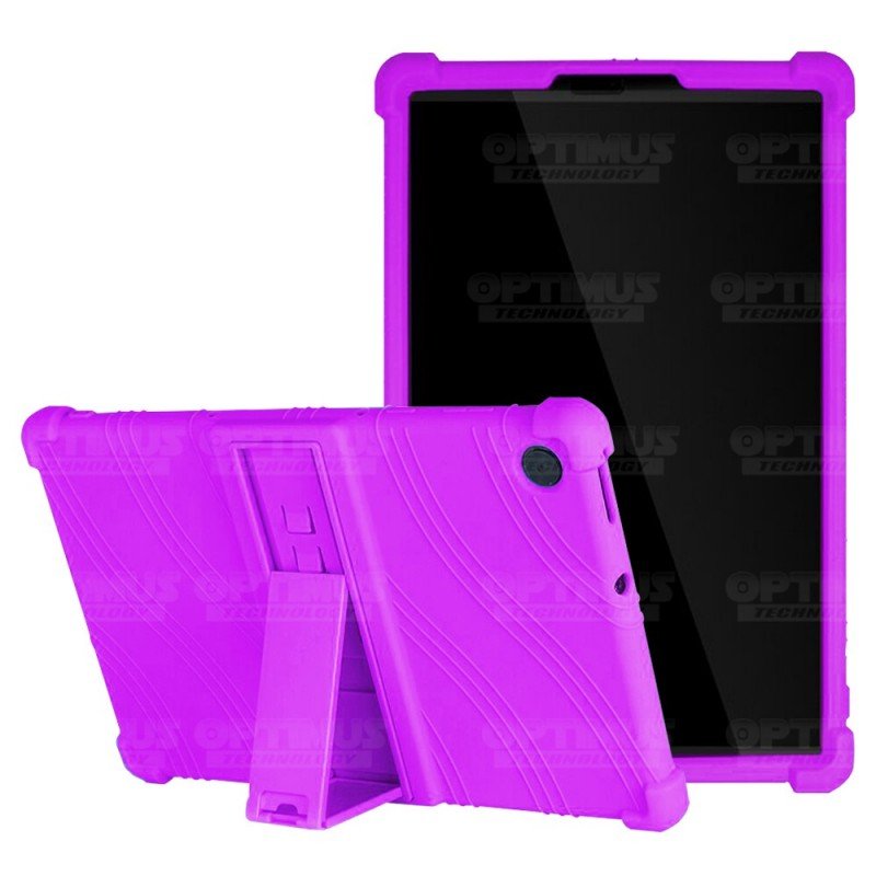 Kit Vidrio templado y Estuche Protector de goma antigolpes con soporte Tablet Lenovo M10 HD TB-X306 OPTIMUS TECHNOLOGY™ - 25