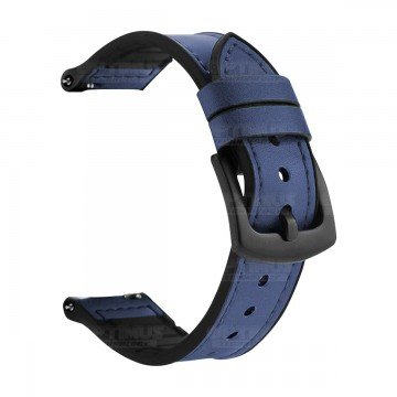 KIT Correa Manilla de cuero leather y Vidrio Templado para Reloj Smartwatch Samsung Galaxy Watch 42mm OPTIMUS TECHNOLOGY™ - 4