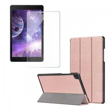 Kit Vidrio Cristal Templado Y Estuche Case Protector para Tablet Samsung Galaxy Tab A8.0 2019 SM-T295 OPTIMUS TECHNOLOGY™ - 5
