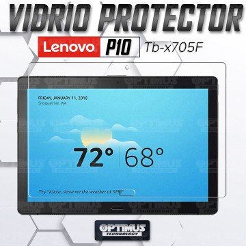 Vidrio Cristal Templado Protector Tablet Lenovo P10 TB-X705F ZA440073SE | OPTIMUS TECHNOLOGY™ | VTP-LNV-P10 |