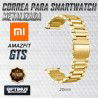 Buff Screen protector Y Correa De Metal Acero Inoxidable Smartwatch Reloj Inteligente Xiaomi Amazfit GTS OPTIMUS TECHNOLOGY™ - 3