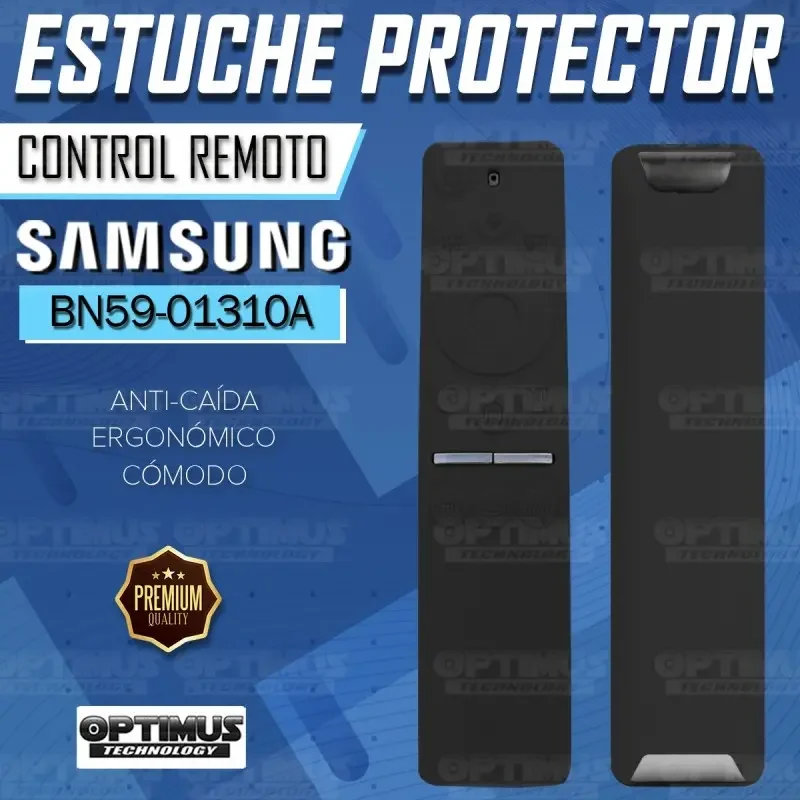 Funda Forro Estuche protector Control Remoto de TV Samsung BN59-01310A / UN43TU7000KXZL / UN55RU7100KXZL OPTIMUS TECHNOLOGY™ - 6