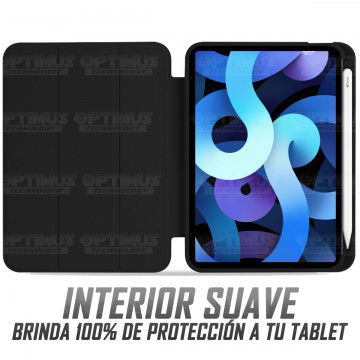 Kit Vidrio templado y Estuche Protector con portalápiz antigolpes Tablet IPad Mini 6 2021 OPTIMUS TECHNOLOGY™ - 9