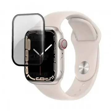 Vidrio Templado Protector Cerámico Para Reloj Smartwatch Apple Watch iWatch Series 7 41mm OPTIMUS TECHNOLOGY™ - 1