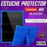 Kit Vidrio templado y Estuche Protector de goma antigolpes con soporte Tablet Lenovo Tab M10 Tb-x505f OPTIMUS TECHNOLOGY™ - 3