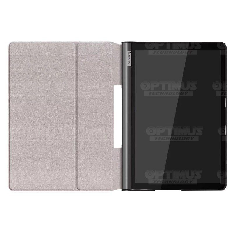 Kit Vidrio Templado y Estuche Case Acrílico y Sintético Lenovo Yoga Smart Tab Yt-x 705f OPTIMUS TECHNOLOGY™ - 26
