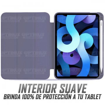 Kit Vidrio templado + Estuche Protector portalápiz + Teclado y Mouse Bluetooth para Tablet IPad Mini 6 2021 OPTIMUS TECHNOLOGY™ 