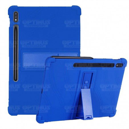 Estuche Case protector de goma Tablet Samsung Galaxy Tab S7 Wifi SM-T870NZK 11 Pulgadas Anti golpes con soporte