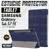 Kit Case Forro Protector + Teclado y Mouse Ratón Bluetooth para Tablet Samsung Galaxy Tab S7 FE 12,4" Pulgadas OPTIMUS TECHNOLOG