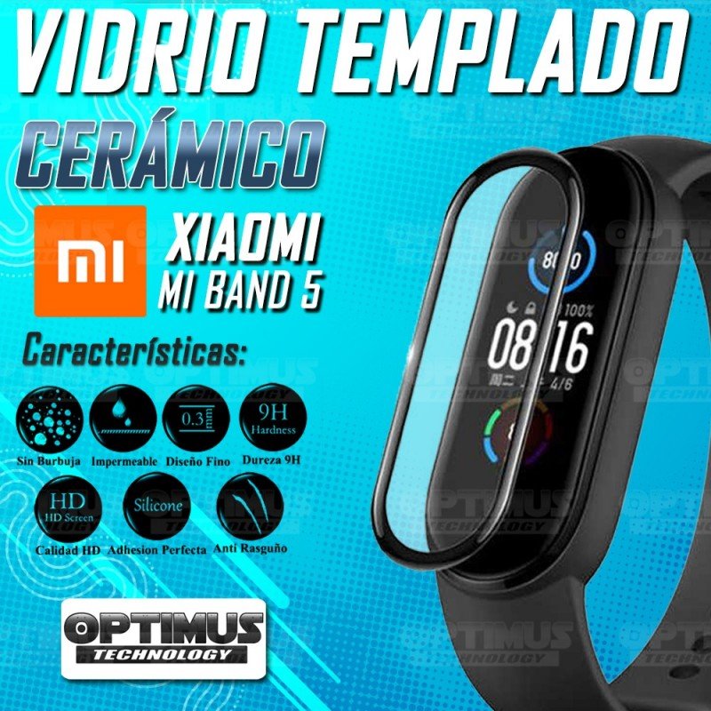Combo Xiaomi Reloj Smartwatch Mi Band 5 + Xiaomi Redmi Airdots 2 + Pulso Correa + Vidrio Cerámico Protector XIAOMI COLOMBIA - 6