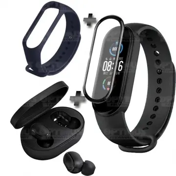 Combo Xiaomi Reloj Smartwatch Mi Band 5 + Xiaomi Redmi Airdots 2 + Pulso Correa + Vidrio Cerámico Protector XIAOMI COLOMBIA - 1