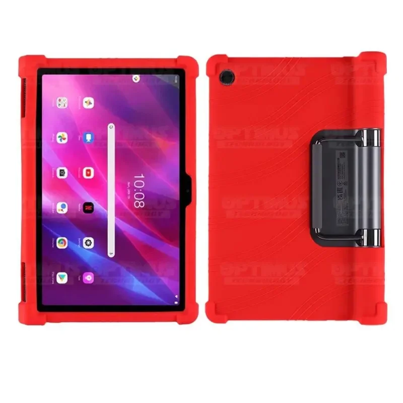 Kit Case Forro Protector Antigolpes + Teclado y Mouse Bluetooth Tablet Lenovo Yoga Tab 11 2021 YT-J706F OPTIMUS TECHNOLOGY™ - 41